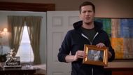 When Cheddar ran away to his walk spot because he was missing Kevin (Image Via YouTube/@Brooklyn Nine-Nine)